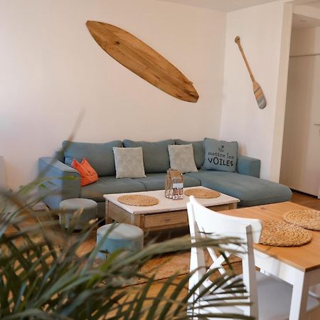Le 8 ∙ Appartement Cosy Avec Balcon Vue Sur Mer مير-لي-بان المظهر الخارجي الصورة